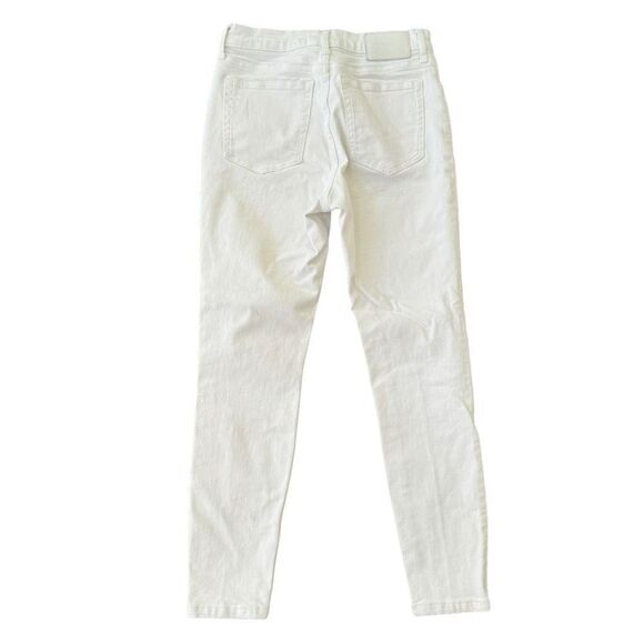 Everlane white high rise skinny ankle jeans size 27 - Picture 3 of 10